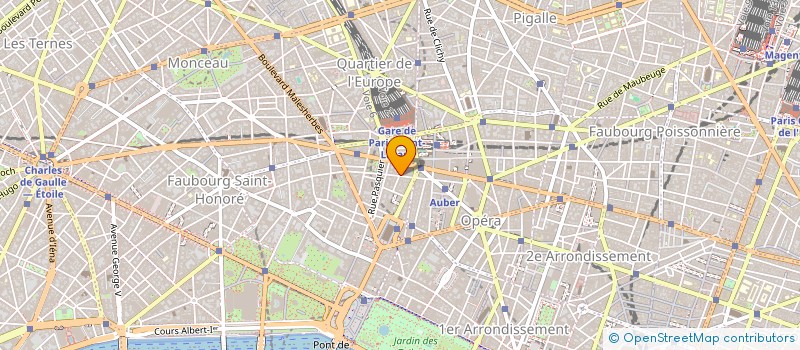 localisation de l'entreprise JLG HOLDING à PARIS