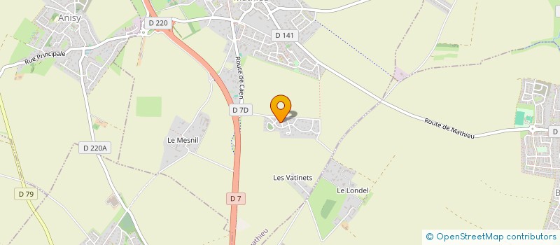 localisation de l'entreprise JLG INVEST  MATHIEU