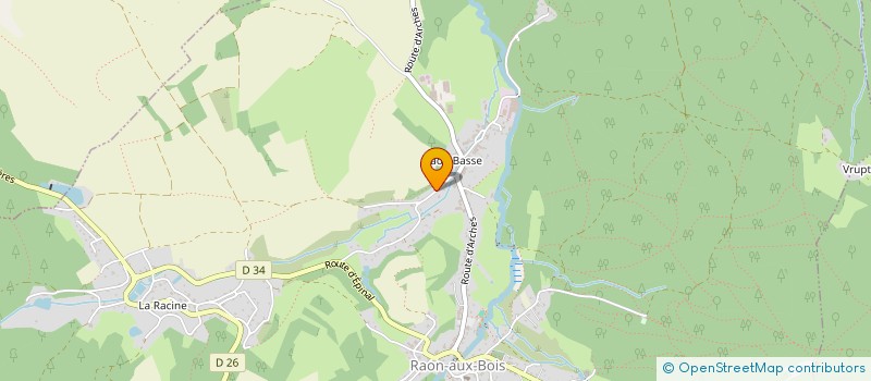 localisation de l'entreprise JLG MACONNERIE RENOVATION  DOMMARTIN-LES-REMIREMONT