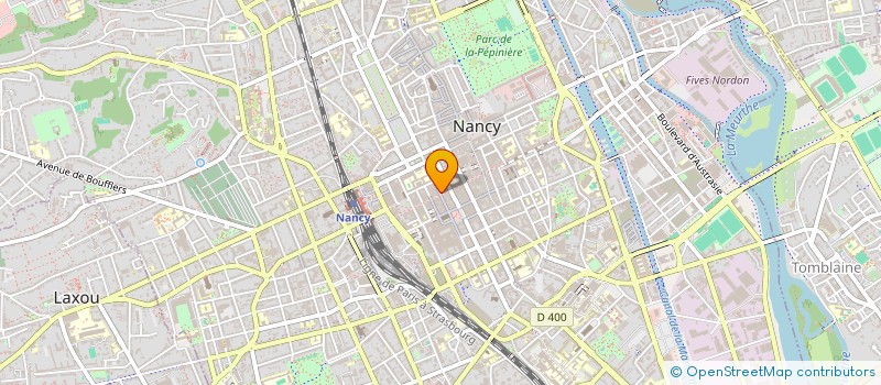 localisation de l'entreprise JLG NANCY  NANCY