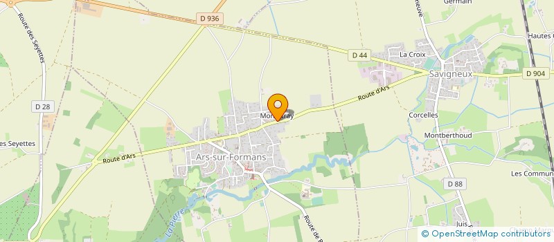 localisation de l'entreprise JLG TRANSPORTS  SAINT-JULIEN-SUR-VEYLE