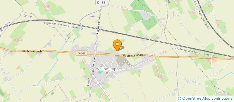 localisation de l'entreprise JLGD à WALLON-CAPPEL