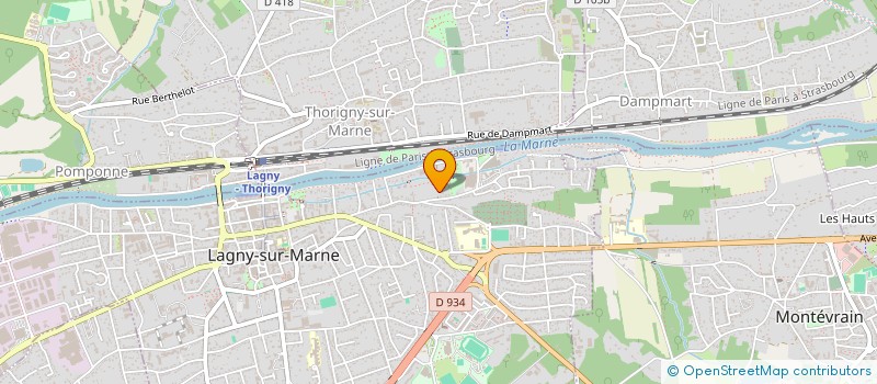 localisation de l'entreprise JLGD  LAGNY-SUR-MARNE