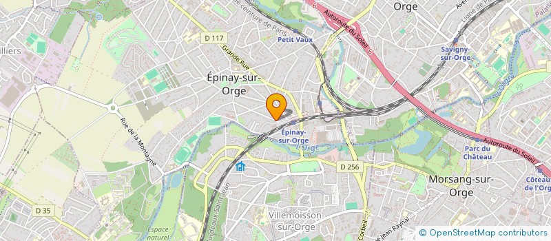 localisation de l'entreprise JLGF IMMO  EPINAY-SUR-ORGE