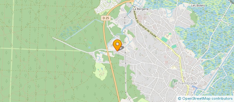 localisation de l'entreprise JLGM  LA TREMBLADE