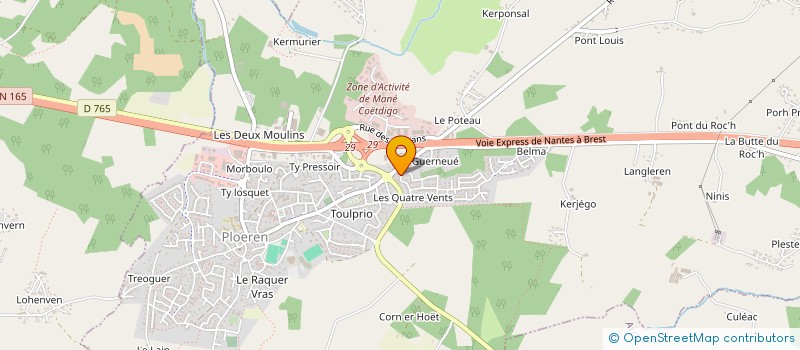 localisation de l'entreprise JLGR  PLOEREN