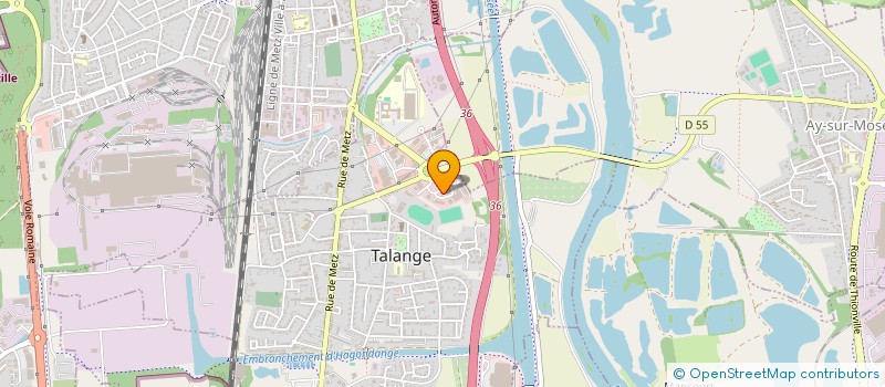 localisation de l'entreprise JLH  TALANGE