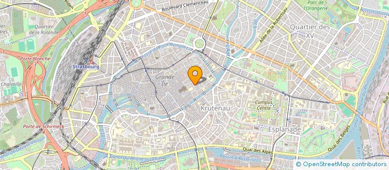 localisation de l'entreprise JLH  STRASBOURG