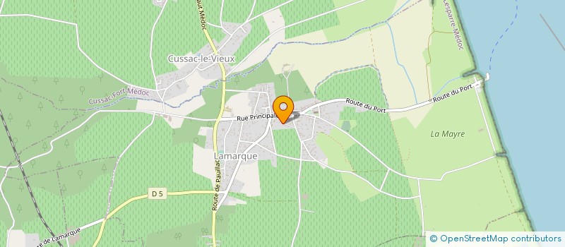 localisation de l'entreprise JLH  LAMARQUE