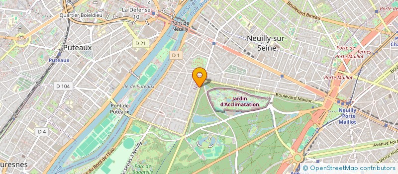 localisation de l'entreprise JLH CONSULTING à NEUILLY-SUR-SEINE
