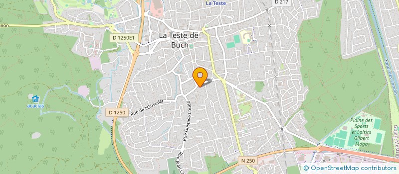 localisation de l'entreprise JLHMV  LA TESTE-DE-BUCH
