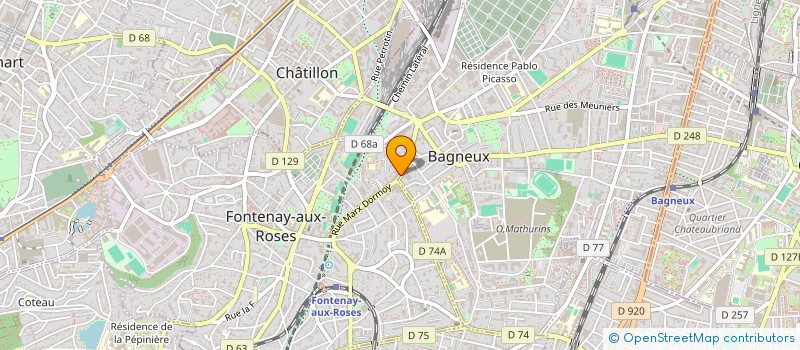 localisation de l'entreprise JLI CONSEIL à FONTENAY-AUX-ROSES