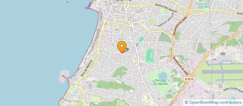 localisation de l'entreprise JLI.IMMO à BIARRITZ