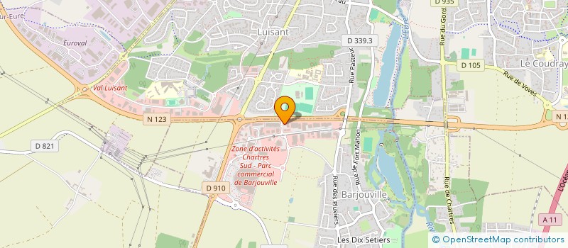 localisation de l'entreprise JLJ 18 à BARJOUVILLE