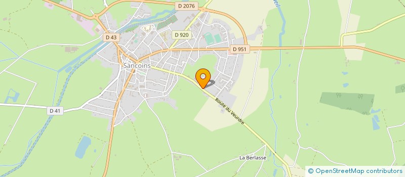 localisation de l'entreprise JLJ à SANCOINS