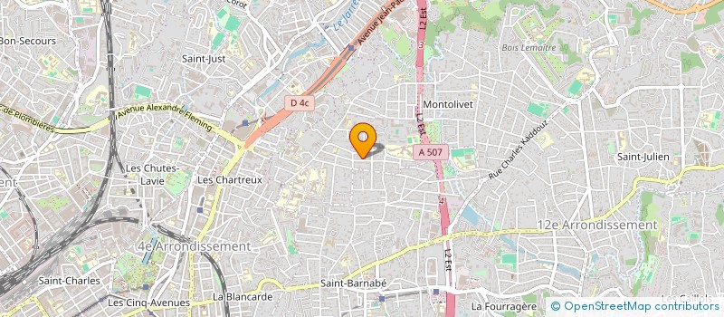 localisation de l'entreprise JLJ à MARSEILLE