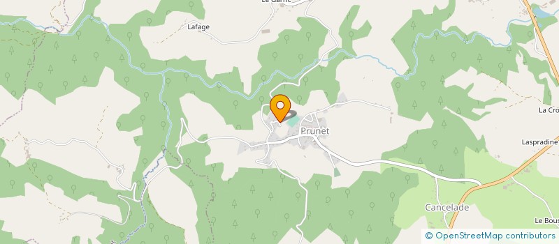 localisation de l'entreprise JLJ DES TORGUES à PRUNET