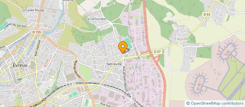 localisation de l'entreprise JLJ DIFFUSION à EVREUX