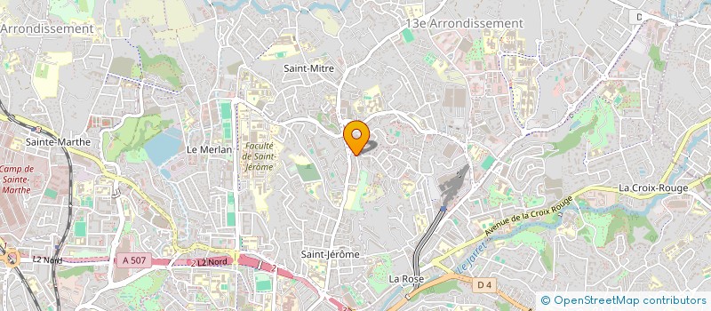 localisation de l'entreprise JLJ*IMMO à MARSEILLE
