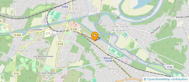 localisation de l'entreprise JLJ MULTISERVICES  VERNEUIL-L'ETANG