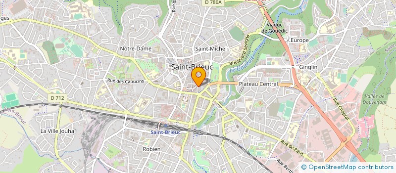 localisation de l'entreprise JLJ PARTINVEST à SAINT-BRIEUC