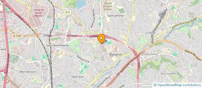 localisation de l'entreprise JLJB à MARSEILLE