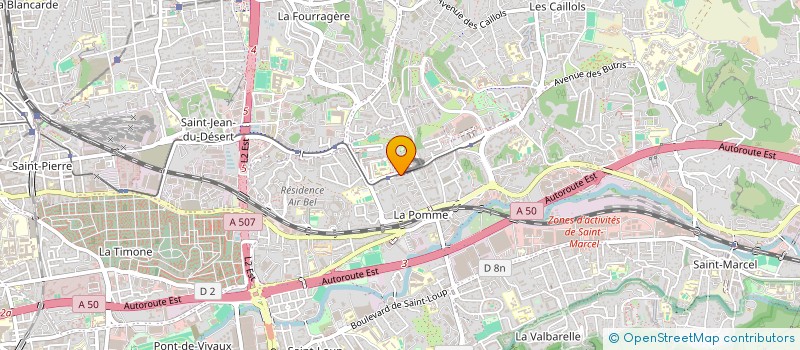 localisation de l'entreprise JLK à MARSEILLE