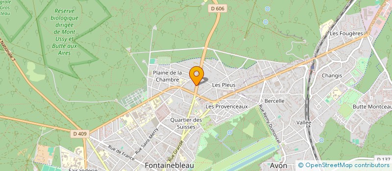 localisation de l'entreprise JLK CHEM PARTNERS à FONTAINEBLEAU