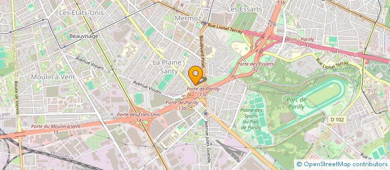 localisation de l'entreprise JLK TRANSPORTS  LYON