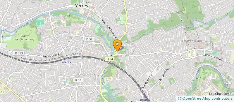 localisation de l'entreprise JLL  YERRES