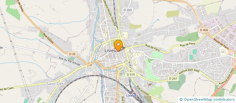 localisation de l'entreprise JLL à LISIEUX