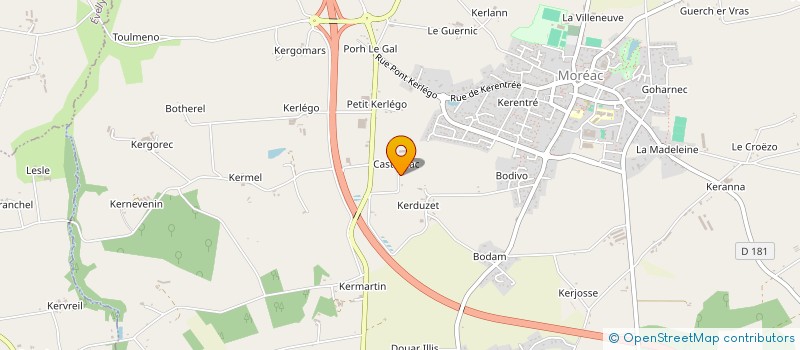 localisation de l'entreprise JLL  MOREAC