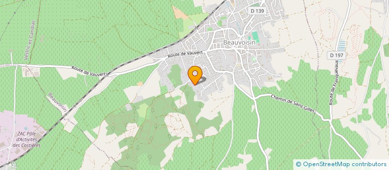 localisation de l'entreprise JLL  BEAUVOISIN