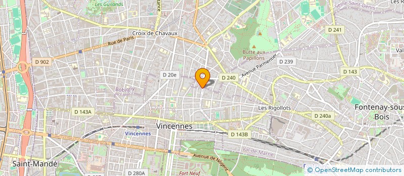 localisation de l'entreprise JLL F SERVICES à VINCENNES