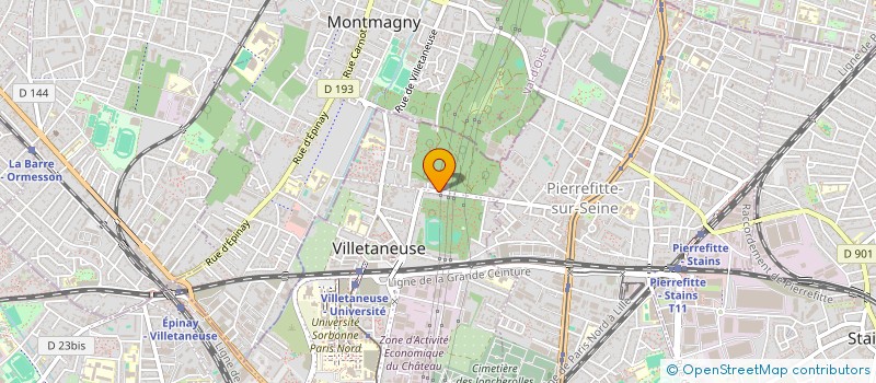 localisation de l'entreprise JLL VTC à VILLETANEUSE