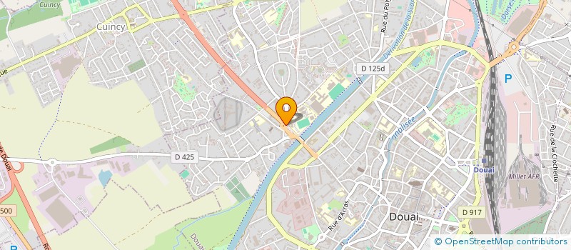 localisation de l'entreprise JLLEMAIRE  DOUAI