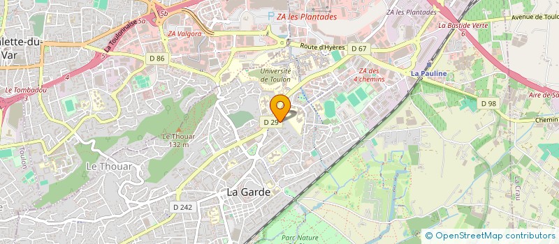 localisation de l'entreprise JLLS à LA GARDE