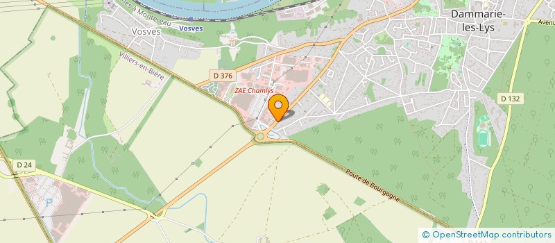 localisation de l'entreprise JLLT à DAMMARIE-LES-LYS