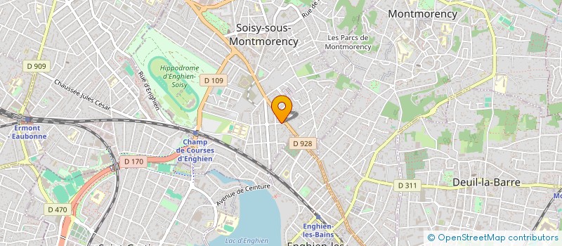 localisation de l'entreprise JLLT IMMO  SOISY-SOUS-MONTMORENCY