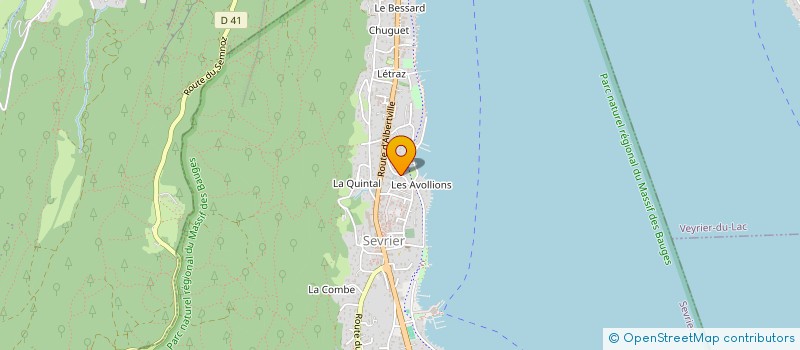 localisation de l'entreprise JLM 2 S  SEVRIER