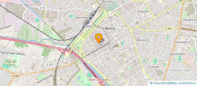 localisation de l'entreprise JLM 22  REIMS