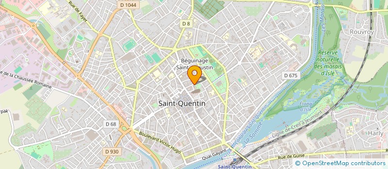 localisation de l'entreprise JLM à SAINT-QUENTIN