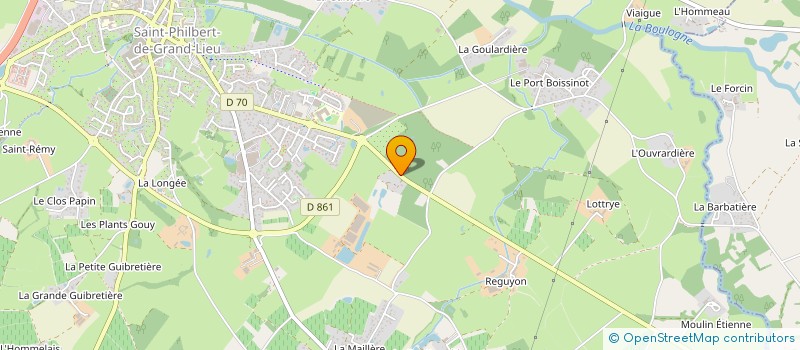 localisation de l'entreprise JLM  SAINT-PHILBERT-DE-GRAND-LIEU
