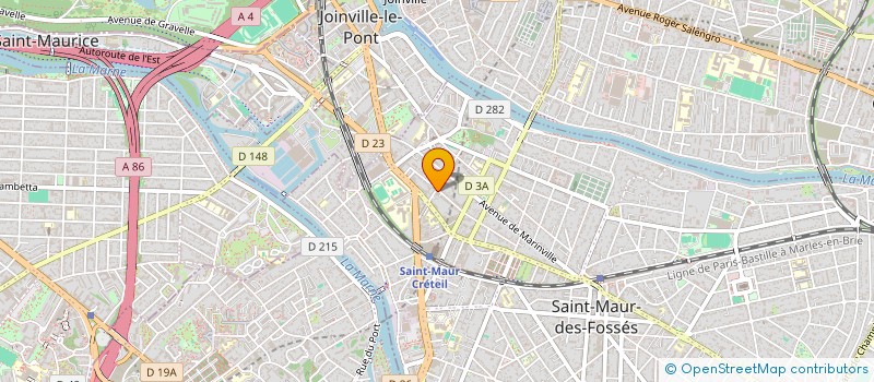 localisation de l'entreprise JLM à SAINT-MAUR-DES-FOSSES