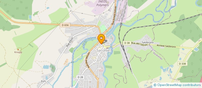 localisation de l'entreprise JLM à SARRALBE