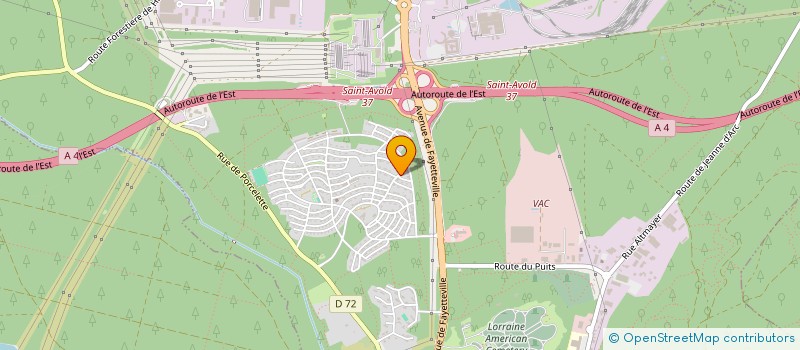 localisation de l'entreprise JLM  SAINT-AVOLD