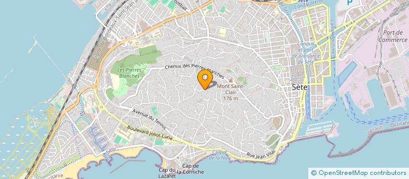 localisation de l'entreprise JLM  SETE