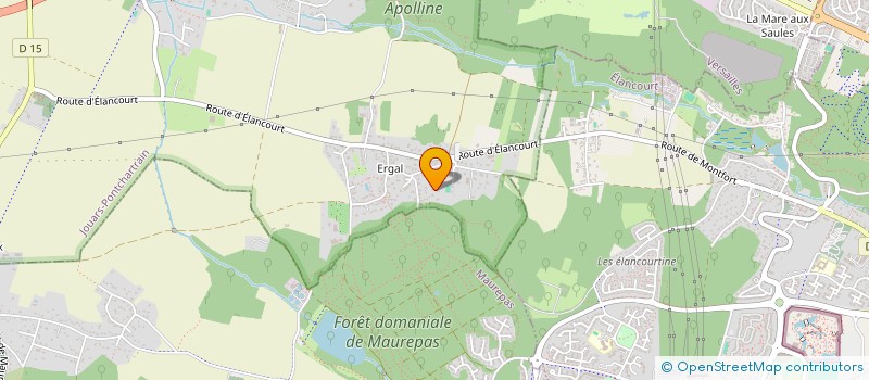 localisation de l'entreprise JLM  JOUARS-PONTCHARTRAIN