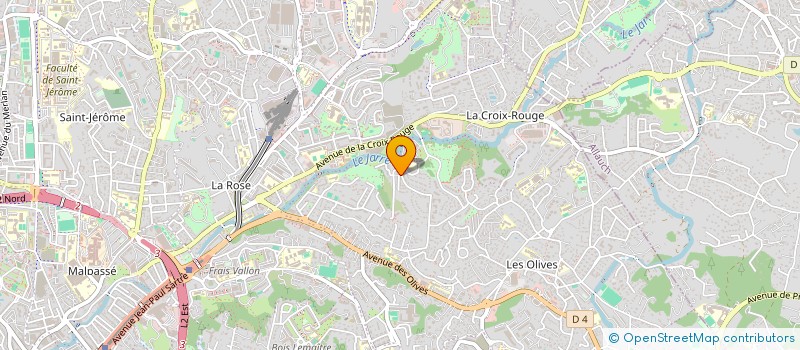 localisation de l'entreprise JLM à MARSEILLE