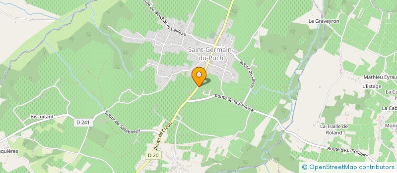 localisation de l'entreprise JLM  SADIRAC